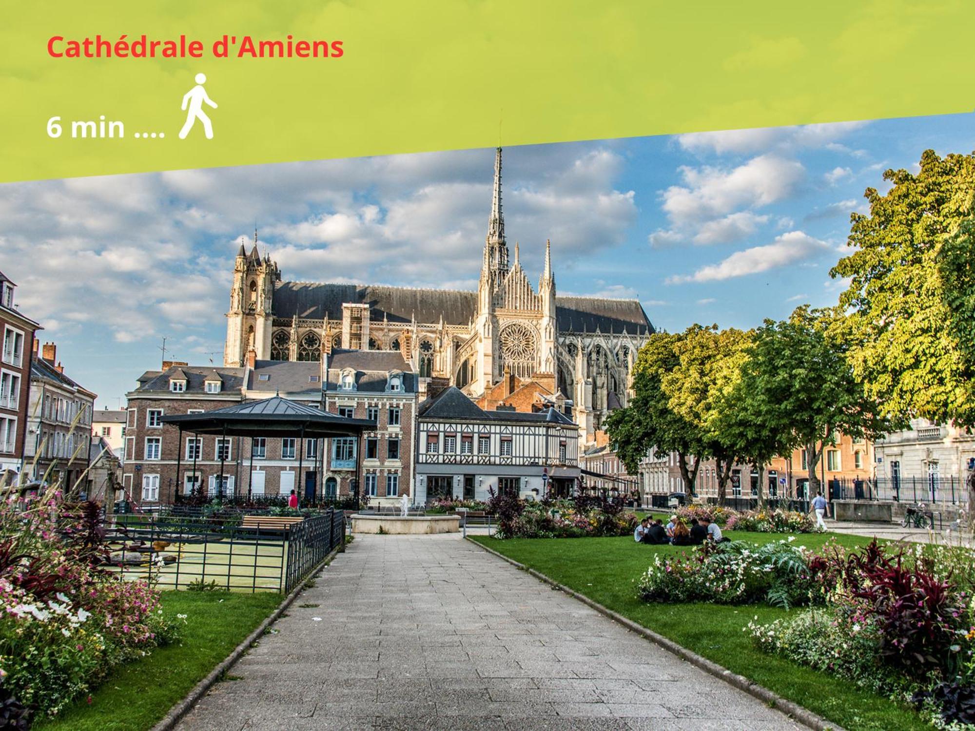 Apartmán Vue Cathedrale, Beffroi, Netflix En Hyper Centre Amiens Exteriér fotografie